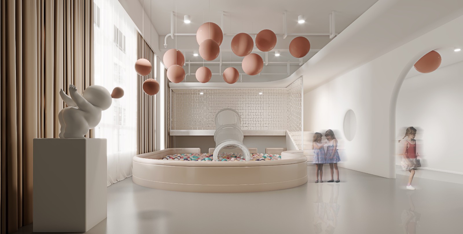 阜南县保健院淮畔世家托育中心丨中国阜阳丨张晓光设计顾问(北京)有限公司-45