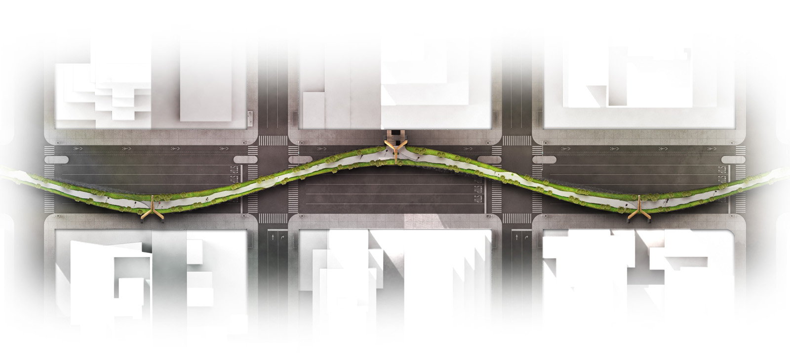 天空漫步人行步道丨美国曼哈顿丨DFA-24