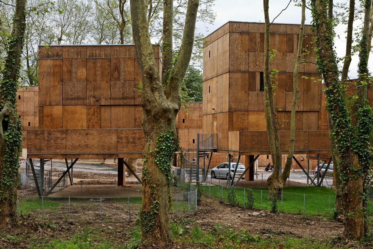 法国波尔多 39 栋木质住宅丨Agence Bernard Bühler-14