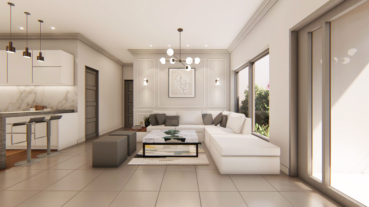 LIVING AND KITCHEN 室内设计丨CHOHAN'S CONSULTING GROUP-9