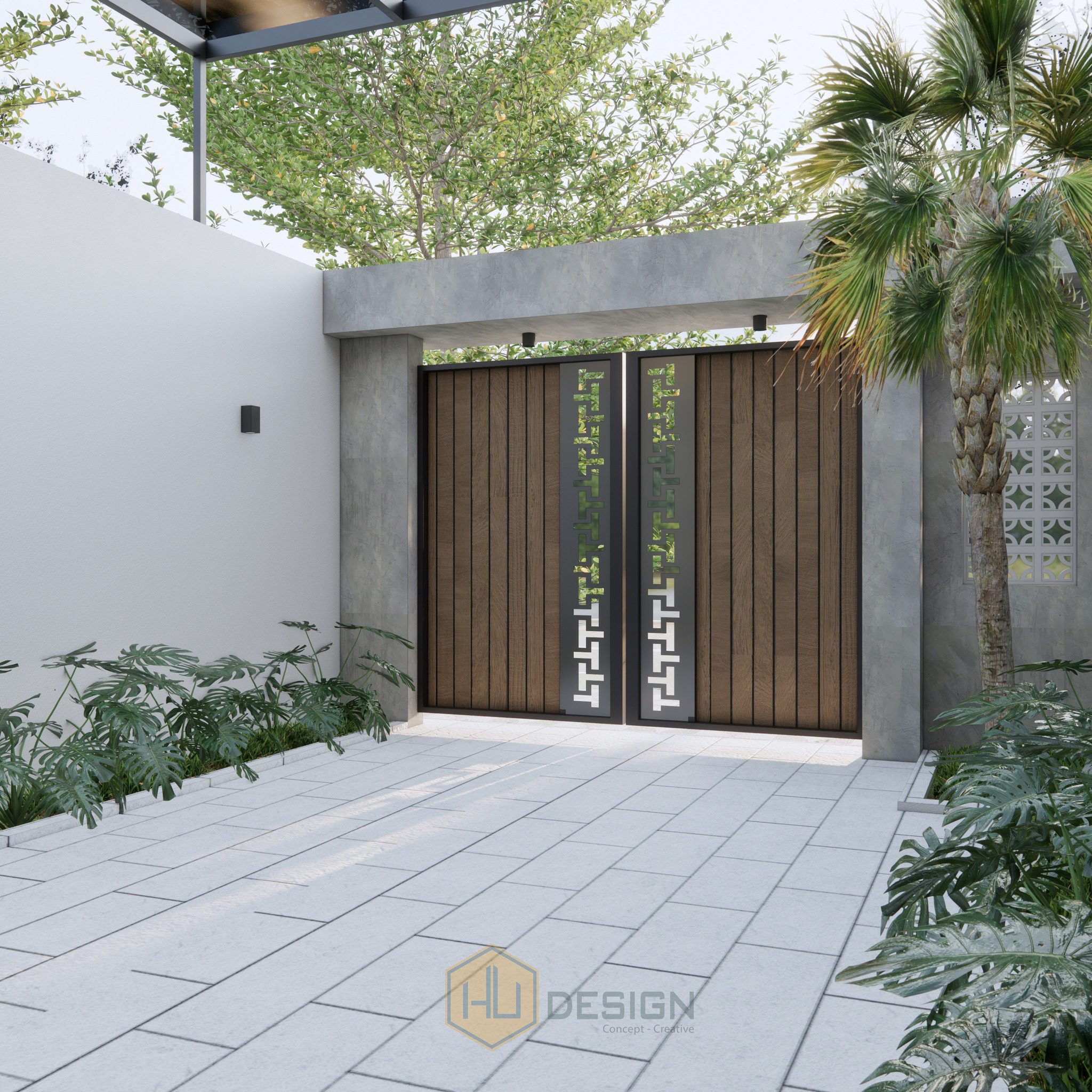 SketchUp 住宅外立面模型丨Hung Tran-3