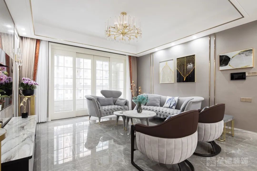 现代轻奢婚房设计，山本昌南生活美学展现-27