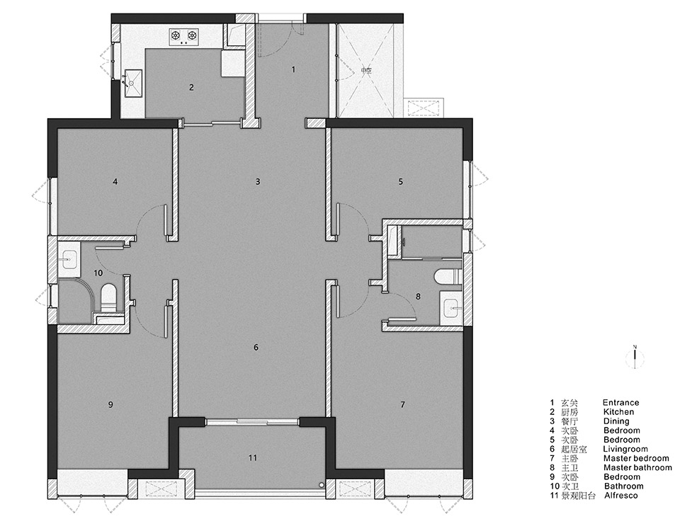栖息地丨中国广州丨广州幾築空間設計-121