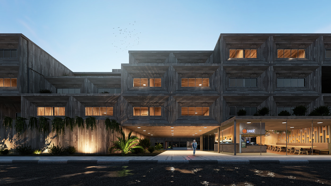 绿色智能的社交住宅-12