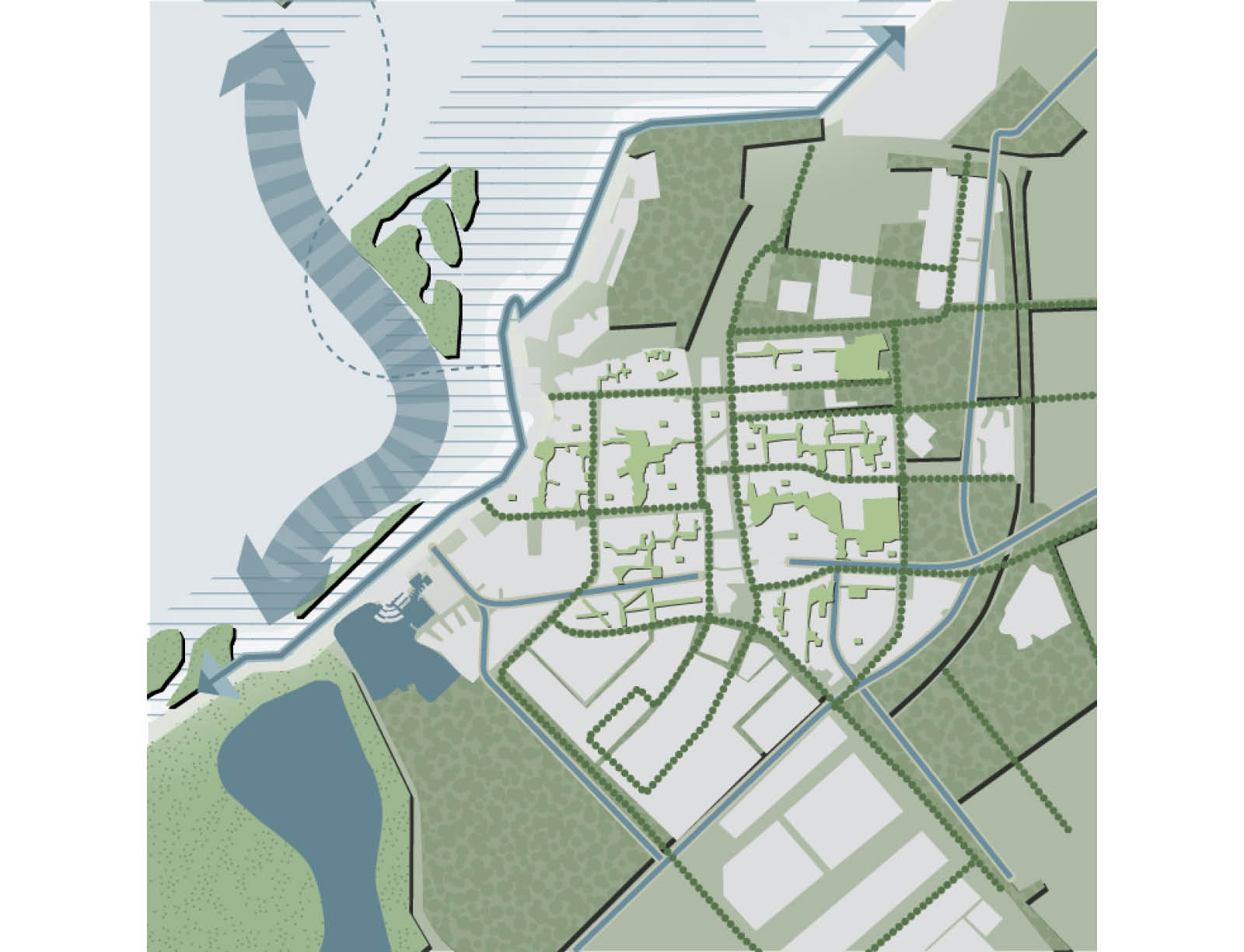 Lelystad城市环境愿景相关规划项目丨NetherlandsLelystad丨Urhahn-5