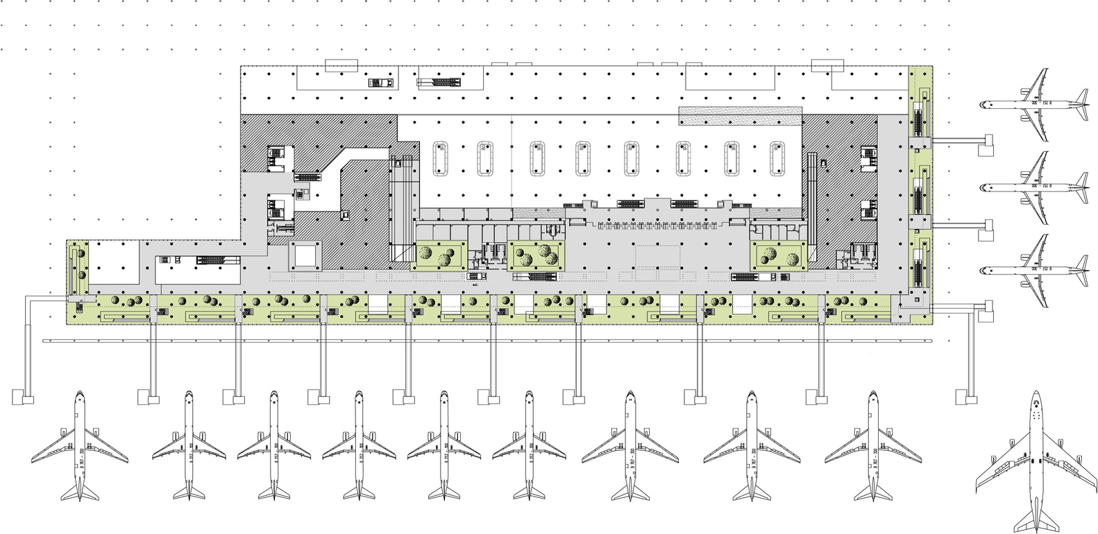 Dalaman International Airport Terminal II | 智能遮阳与可持续设计完美融合-39