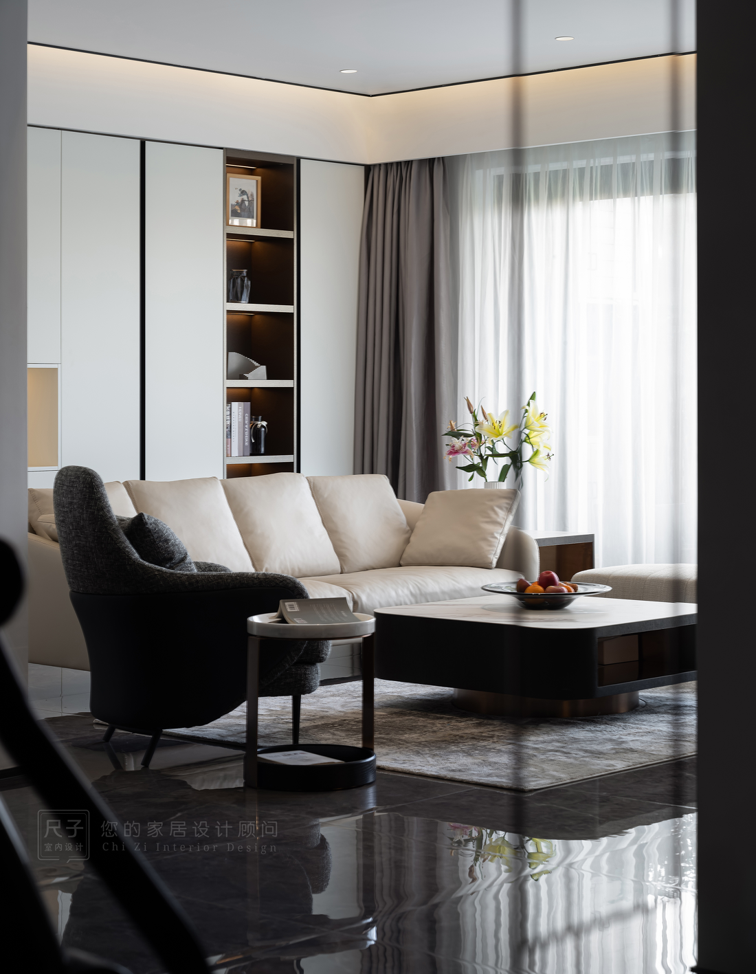 245㎡现代风住宅 | 光域之舞,诗意生活-5