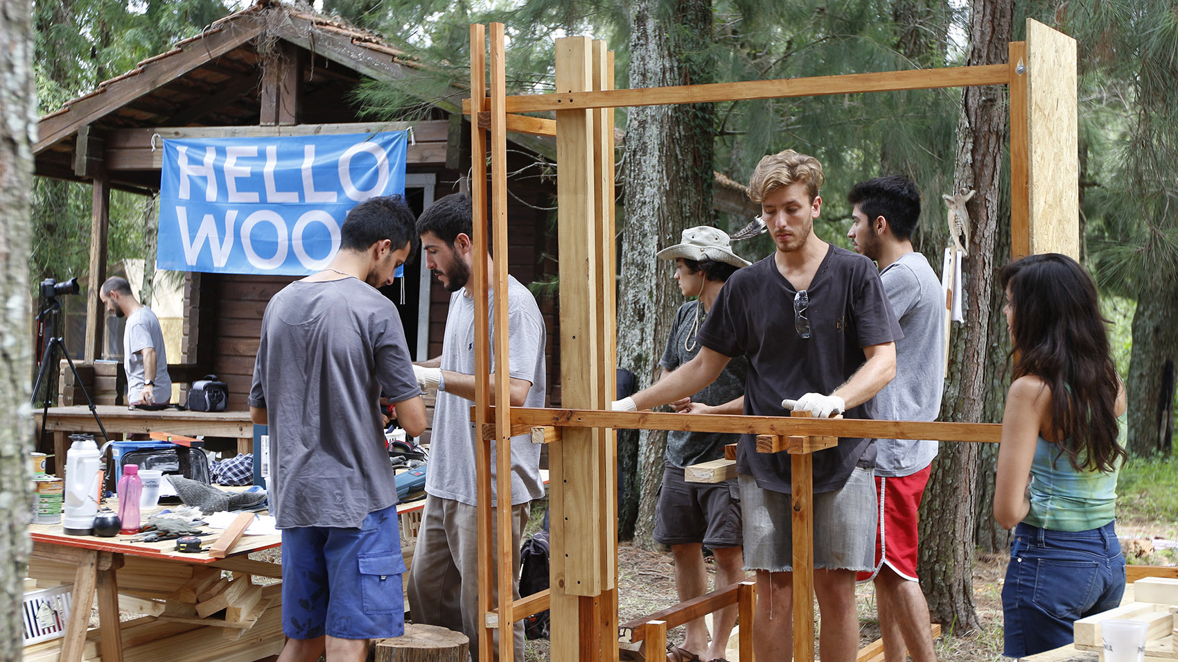 你好，木头！阿根廷的建筑教育暑期学校 / Hello Wood-4