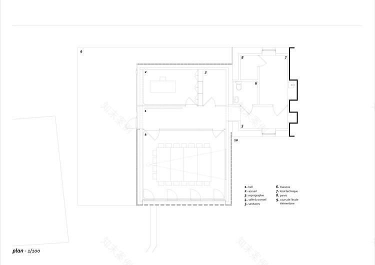 法国 Vendée 地区 Chaillé·sous·les·Ormeau· 市政厅扩建工程-16