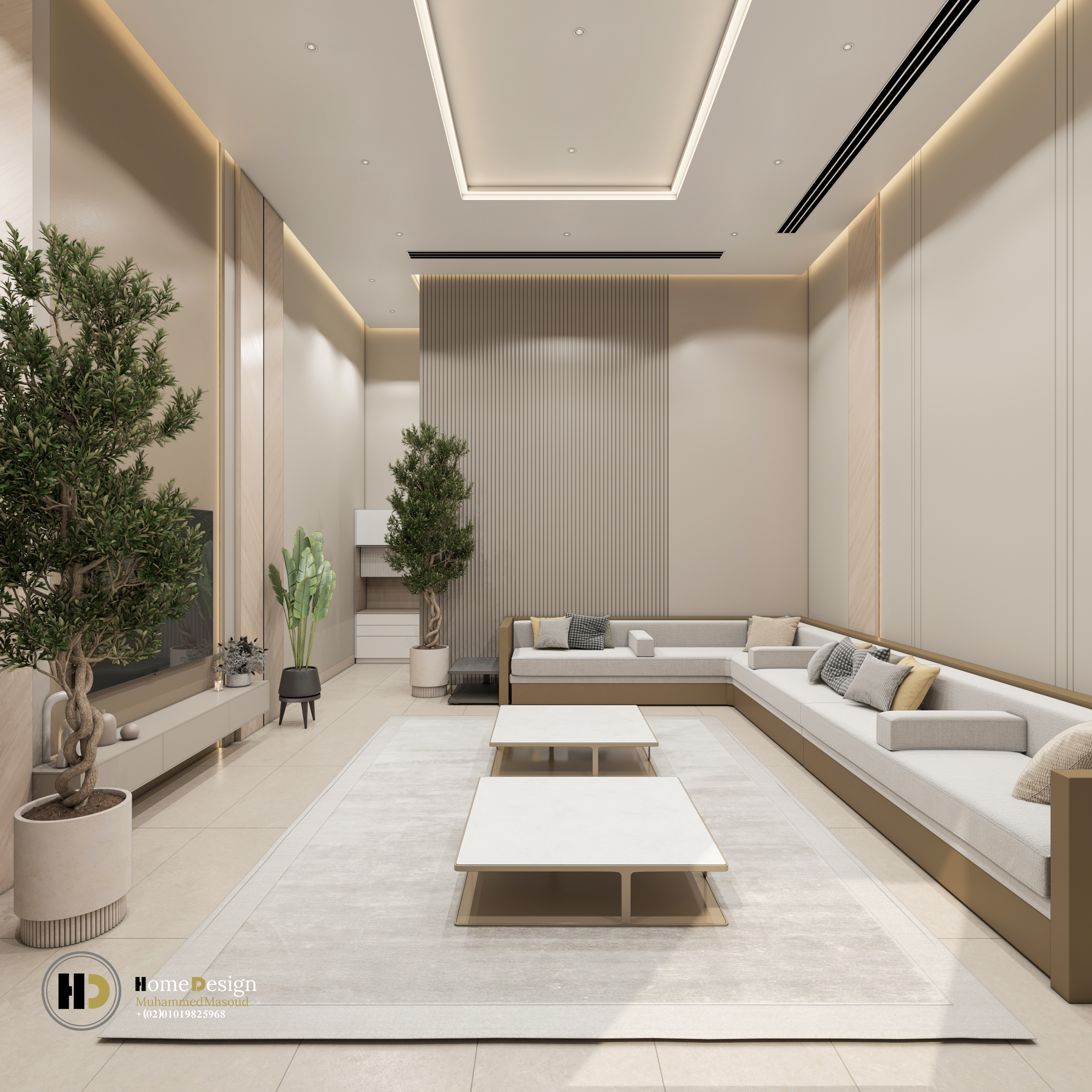 تصميم ديوانية بالكويت-2