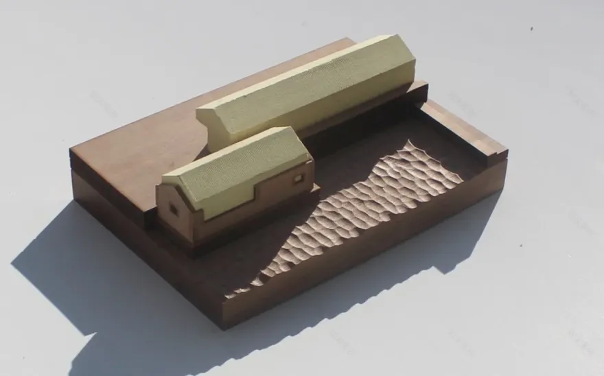 鸡蛋棚;蛋品存放棚(注:这里Egg Shed常见表意结合一般场景推测为存放蛋类的棚子,若有具体背景,表意可能不同 ) 丨英国德里丨OCA Studio-9