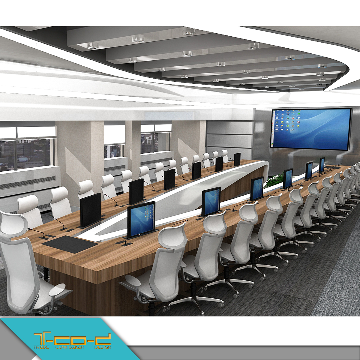 智慧会议厅设计，引领办公空间新潮流-18