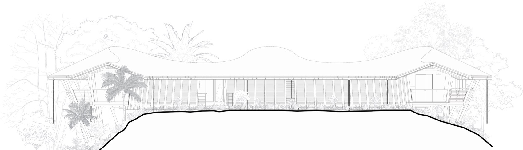Ojo de Nila别墅丨哥斯达黎加蓬塔雷纳斯丨Studio Saxe-96