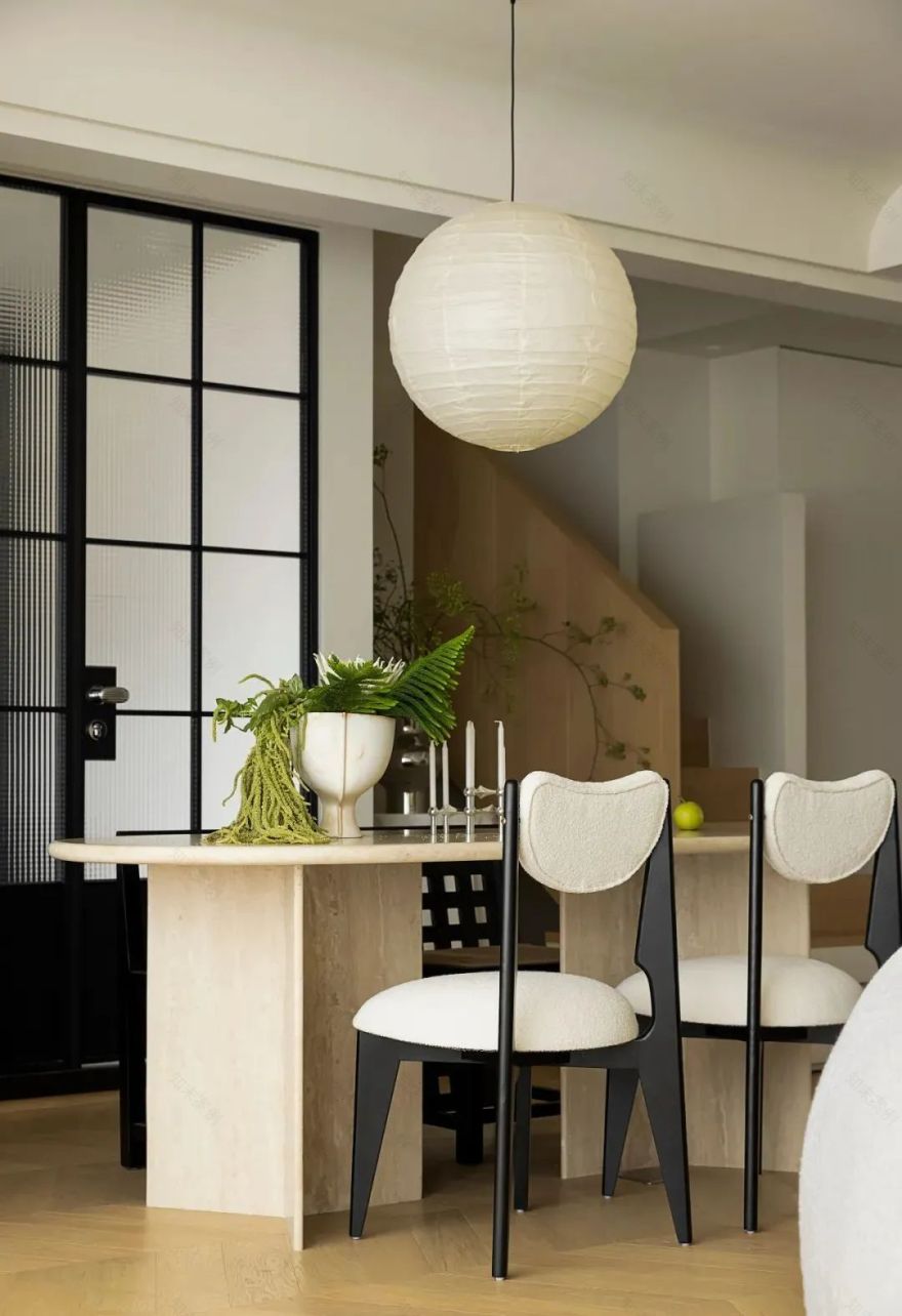 200㎡轻法式复古私宅,清冷文艺感拉满 | 意森空间设计-87