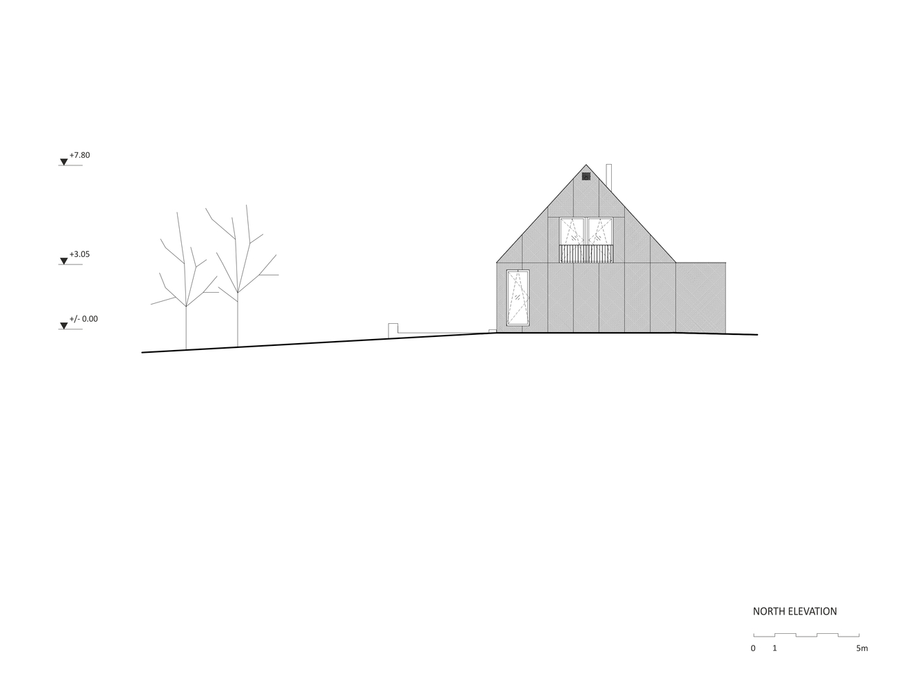 波兰提西郊区的现代农庄风格住宅-66