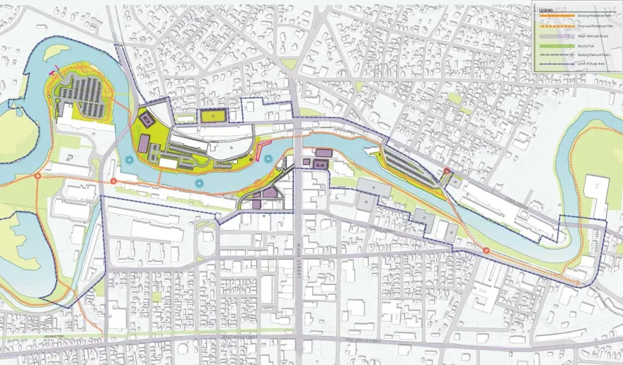 纳舒厄市中心河滨规划丨United StatesNashua-6
