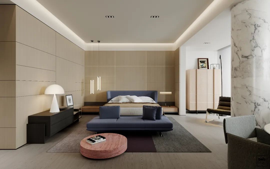 当代别墅空间设计丨本白设计-57