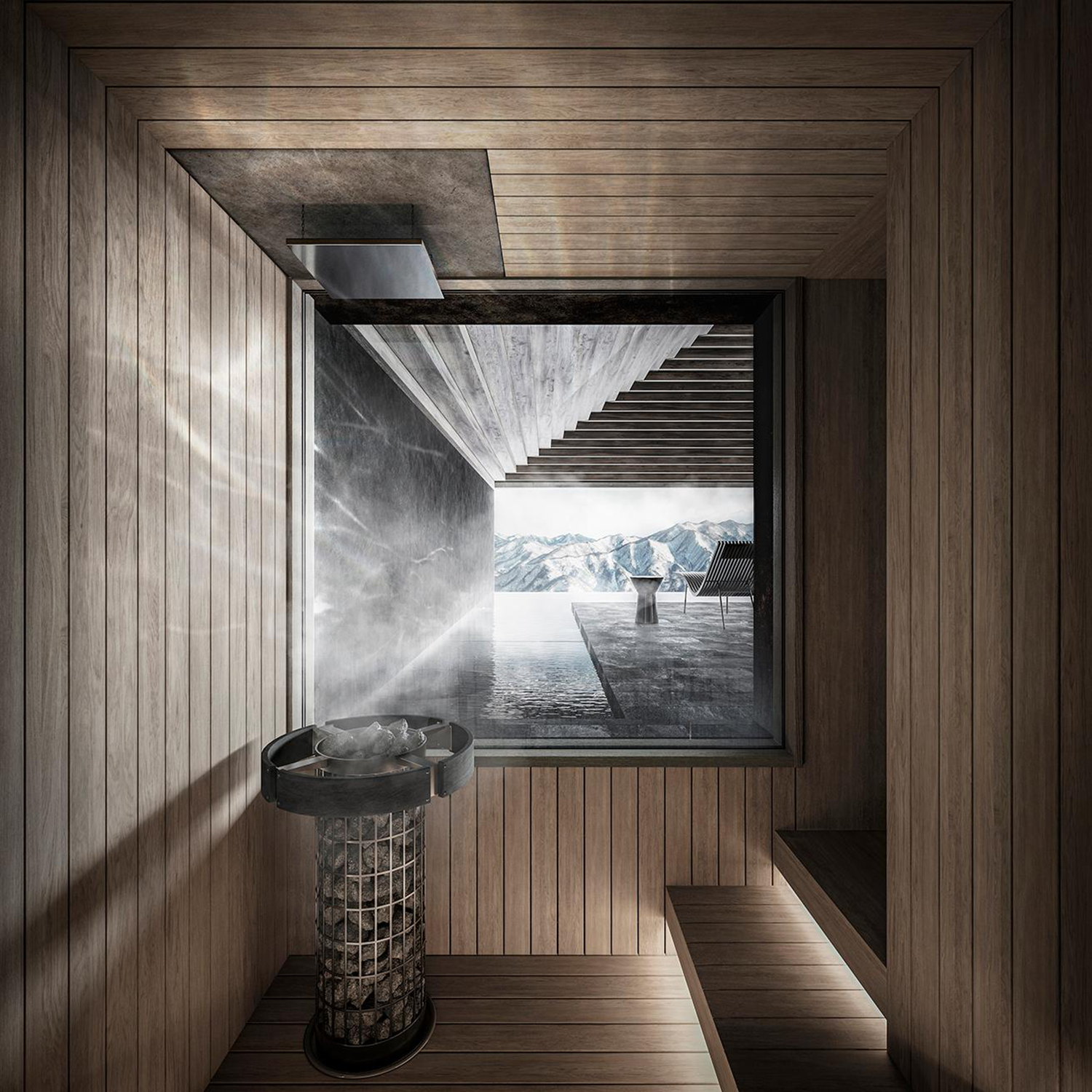 日本群马县水上町 NOT A HOTEL 温泉别墅丨SUPPOSE DESIGN OFFICE-47