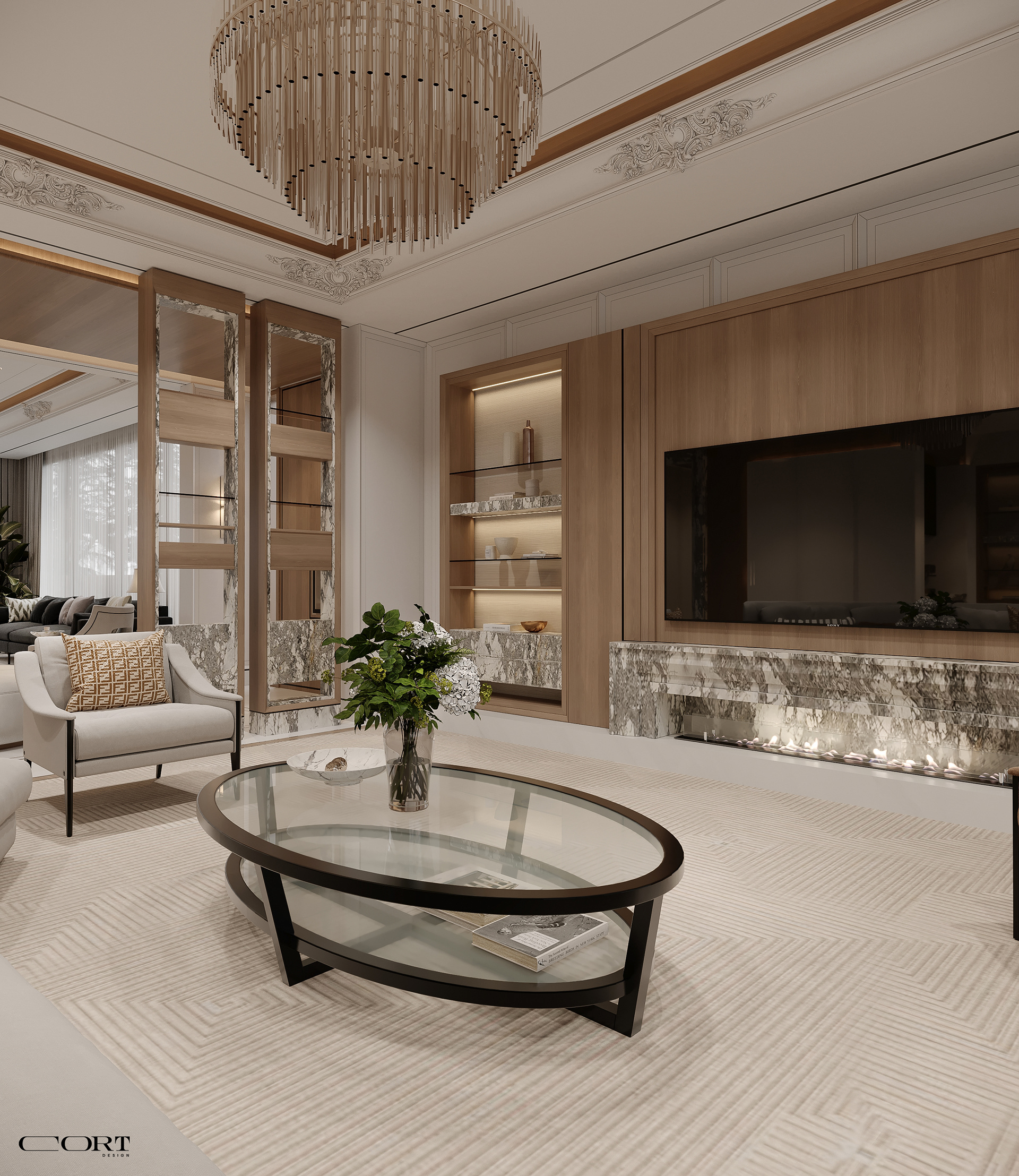 NEO CLASSIC VILLA（新古典别墅）丨沙特阿拉伯利雅得丨CORT Design-19