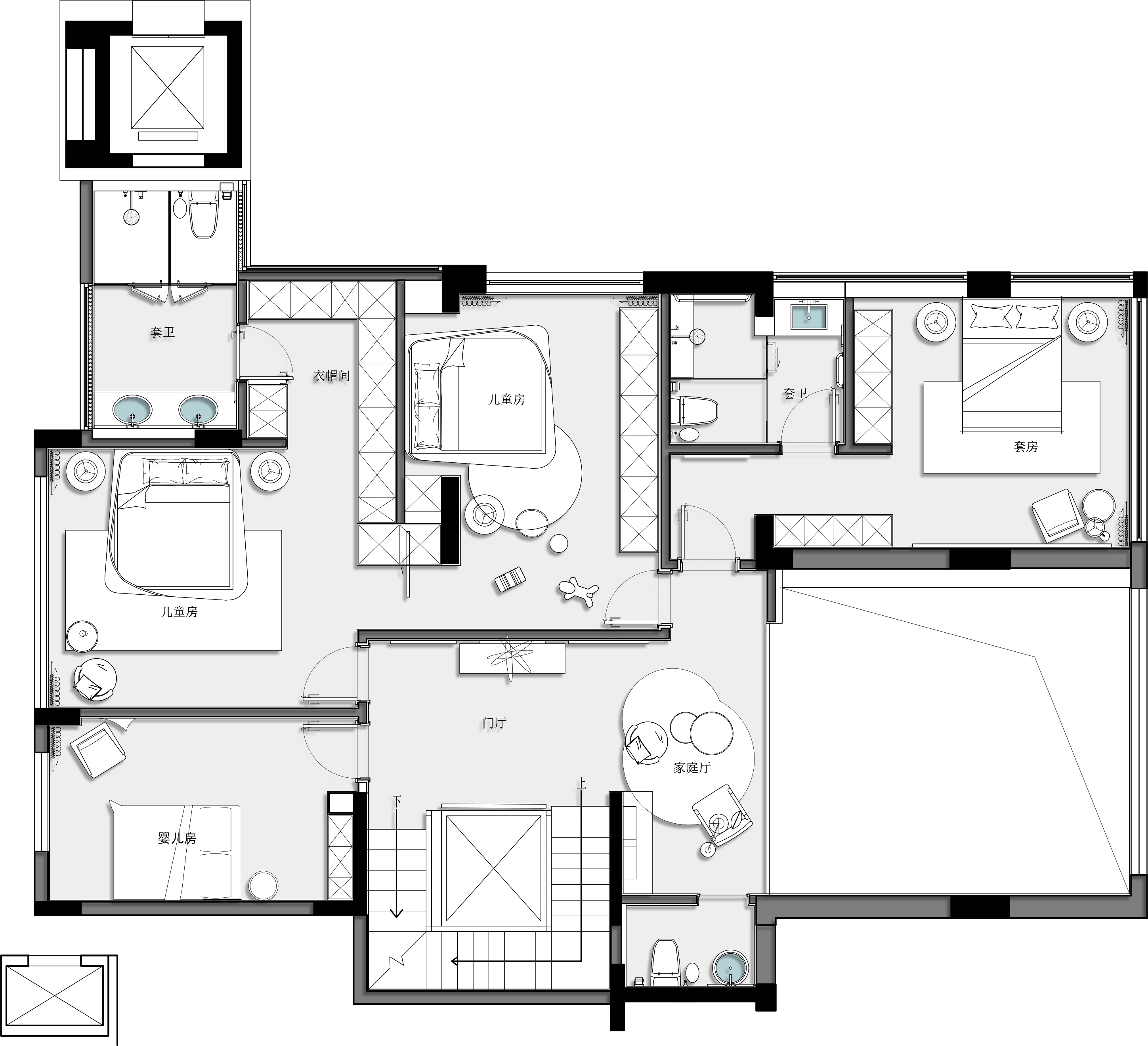 新作 · 余颢凌｜深圳700㎡ 半山观海别墅丨中国深圳丨STUDIO.Y室内设计事务所,四川尚舍家室内设计-211