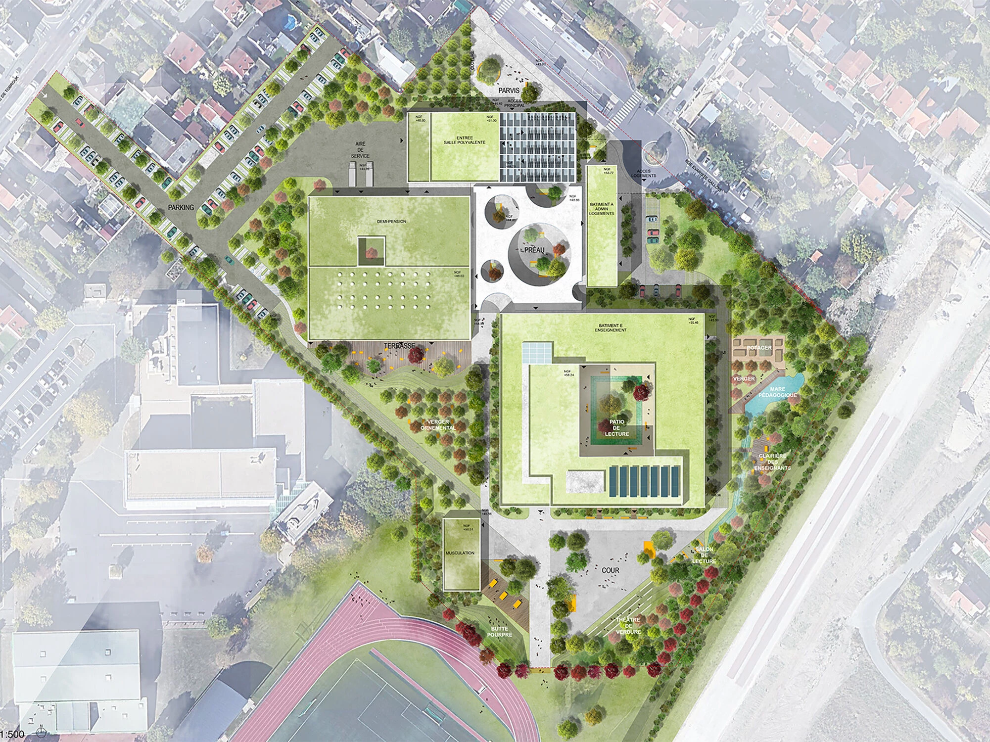 Lycée Evariste Galois 高中丨法国丨Dietrich | Untertrifaller-10