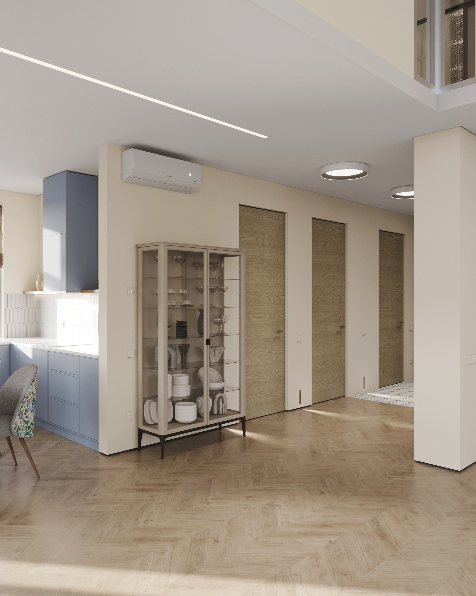 Kitchen | Living Room | Кухня | Гостиная-4