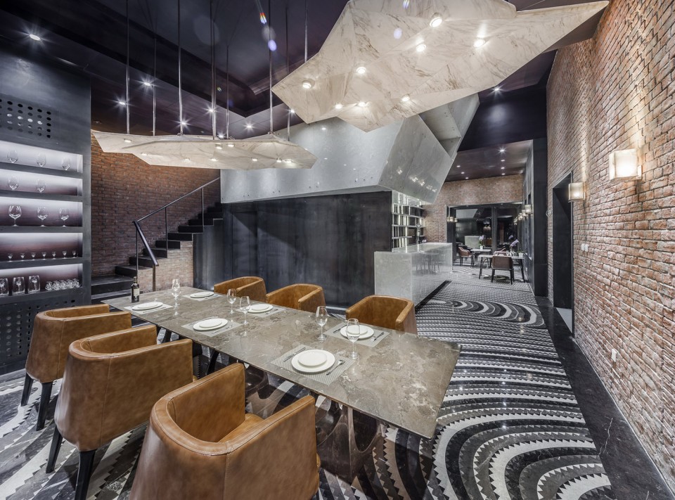 英良石材档案馆餐厅  时境建筑-12