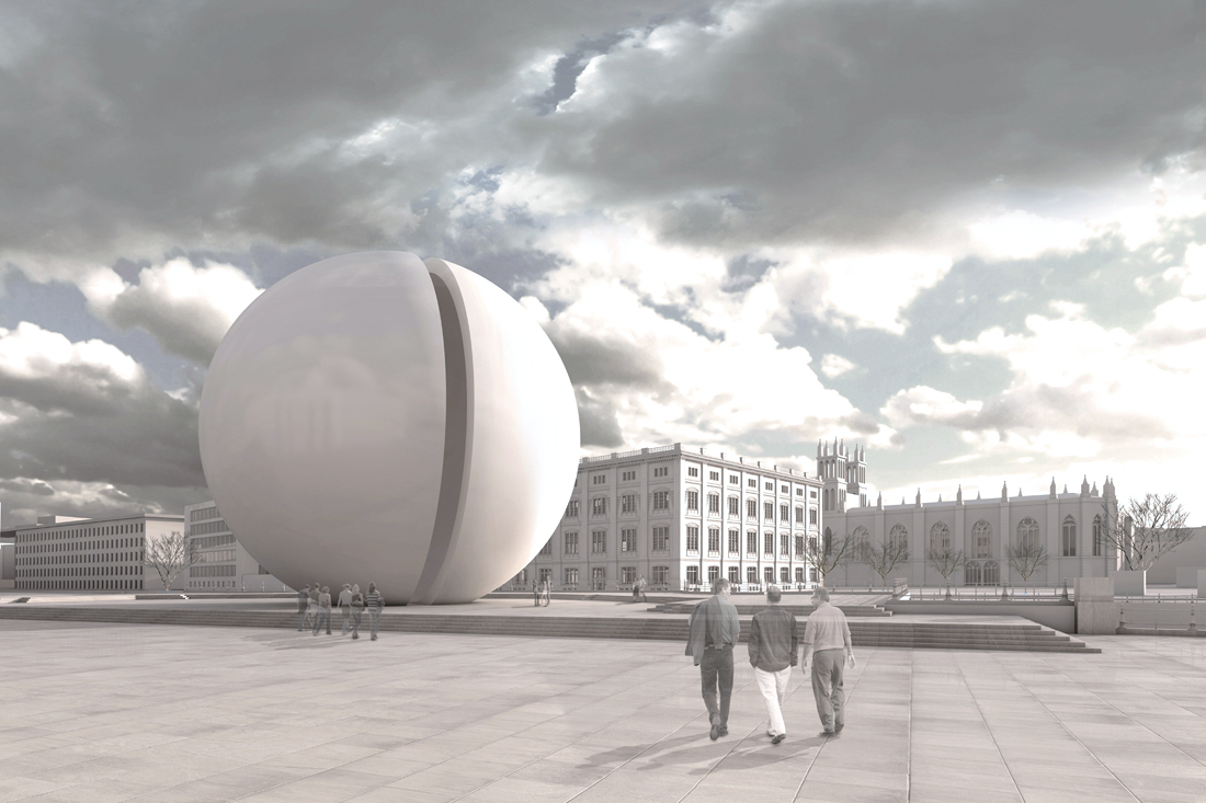 柏林自由与统一纪念碑丨德国柏林丨Jan Kleihues,Eva Grubinger-1