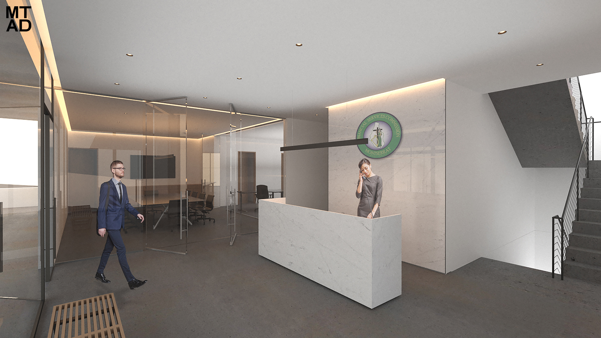Montserrat 金融服务中心 | 分区设计,融入环境-12