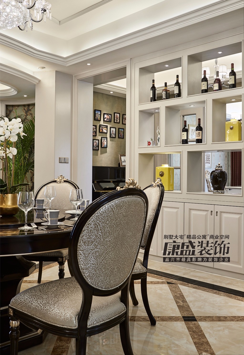 240㎡嘉兴宝石公馆  嘉兴康盛装饰-12