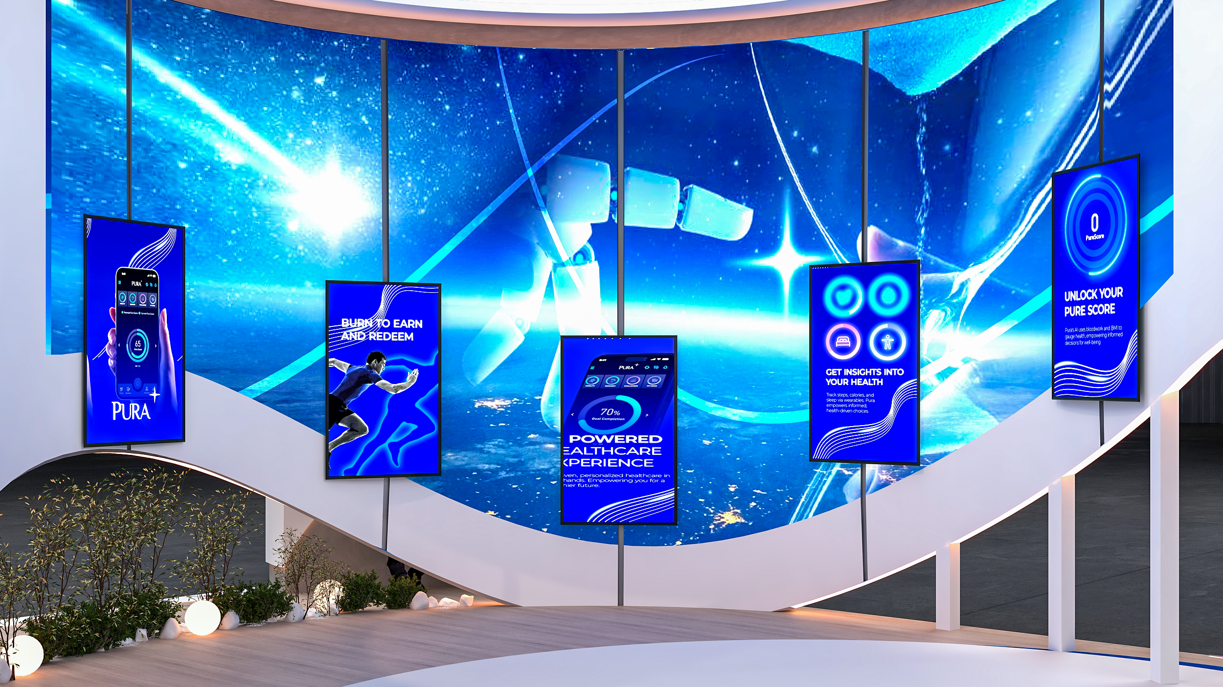 Pure Health  WHX Tech展会展位设计丨未明确提及-18