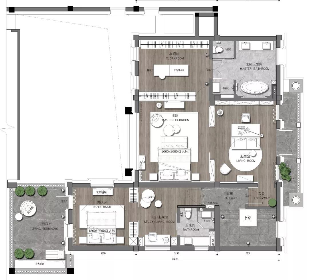 归真生活 | 温州 770㎡现代简约雅墅,沐光海棠-78