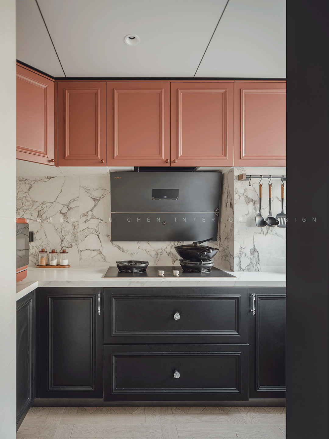 安徽黄山玉屏齐云府复古风家装设计丨中国黄山丨谷辰设计-29