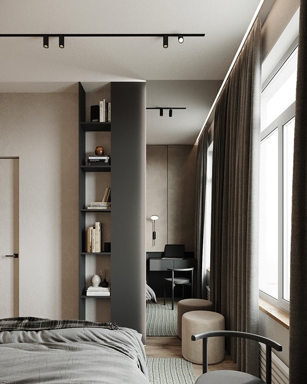 50㎡小空间公寓设计 超舒适-12