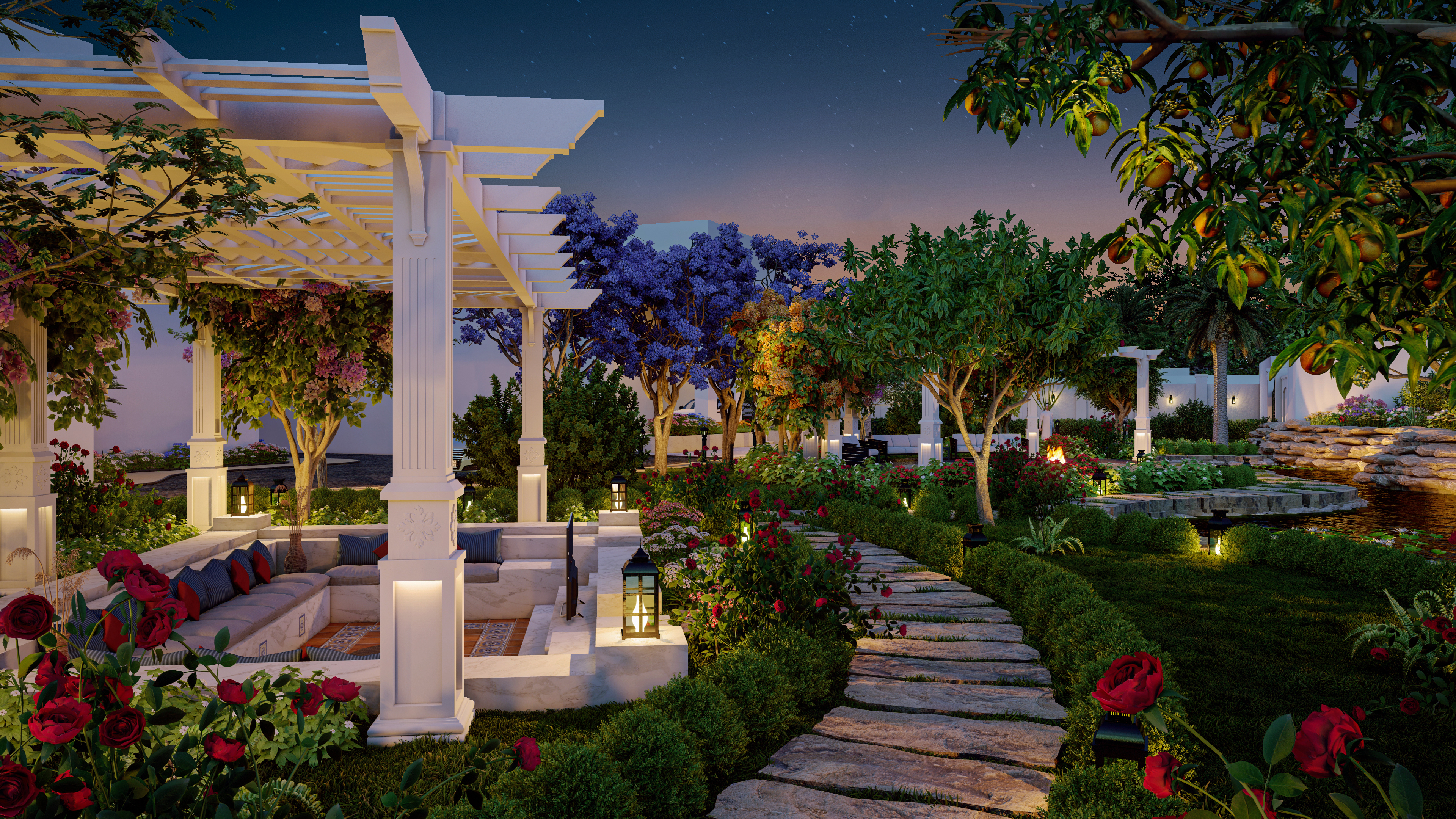 希廷宫景观 丨沙特阿拉伯利雅得丨Adeem Consultants-8