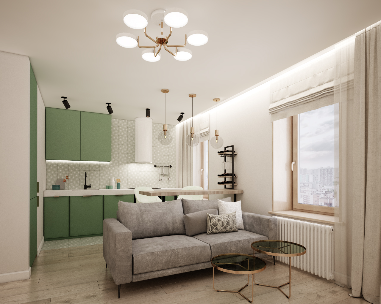 45 кв.м в московской сталинке-2