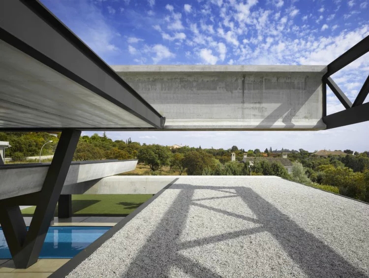 豪华别墅 现代风格马德里的个性住宅-1