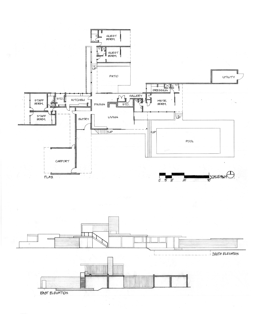 棕榈泉住宅丨美国丨多位建筑师-11