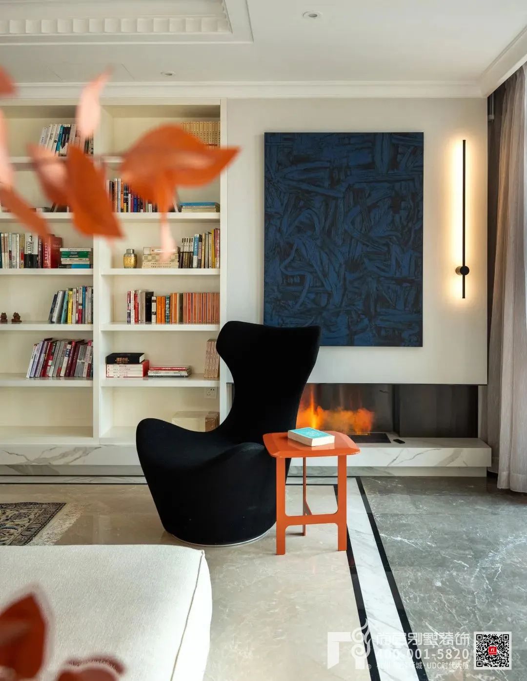 秋日浪漫 · 300㎡混搭风别墅装修实拍丨杭州尚层装饰-3