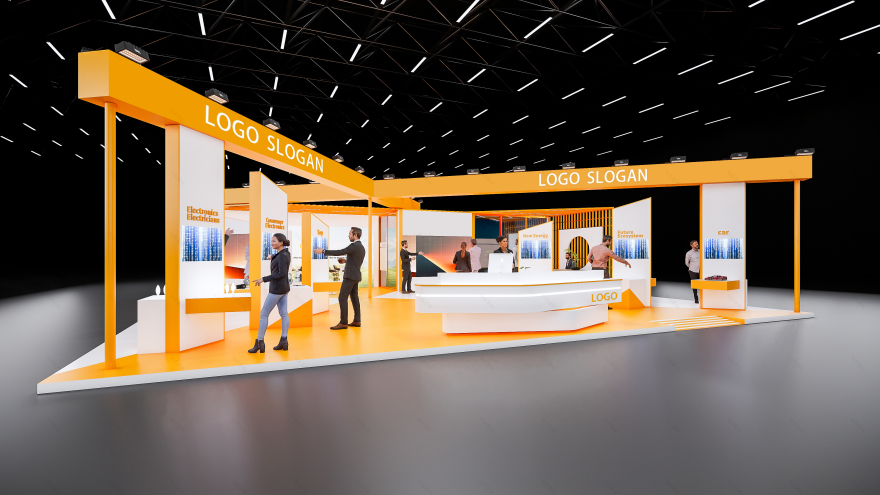 2025年日本高性能塑料展新材料展位展台设计-19