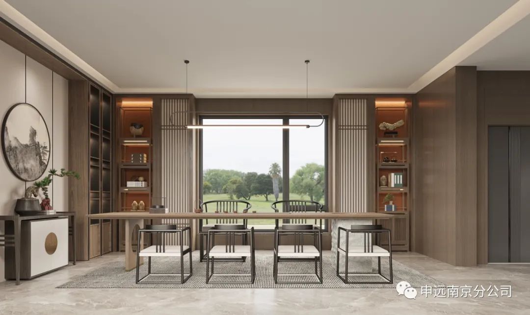 景粼别院 · 新中式风格的雅致私宅设计丨申远空间设计-0