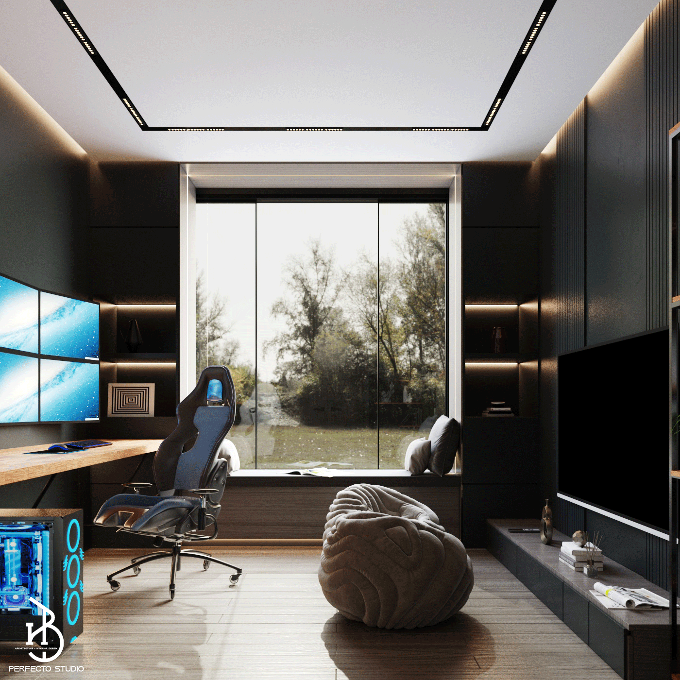 游戏卧室丨沙特阿拉伯丨Perfectostudio0-11