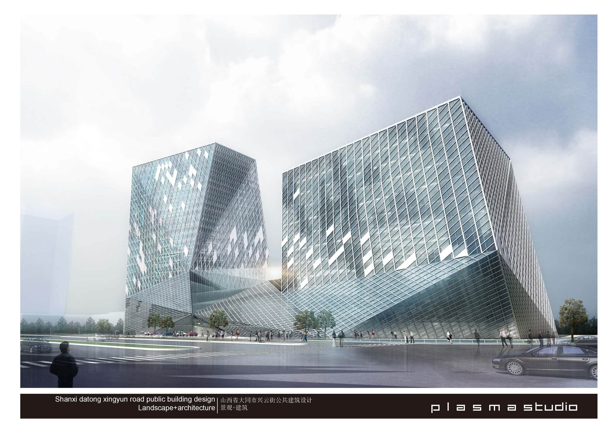 大同双塔（DATONG TWIN TOWERS）丨中国大同丨PLASMA STUDIO-18