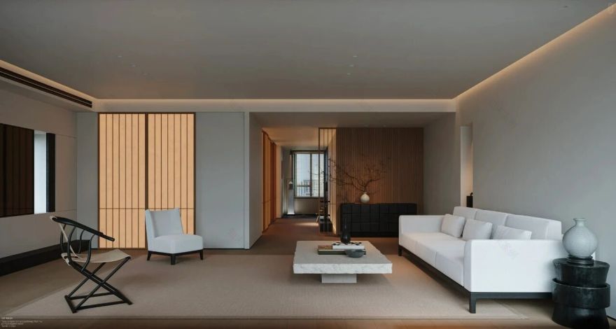 四川成都139㎡的东方韵丨中国成都丨福流设计-48