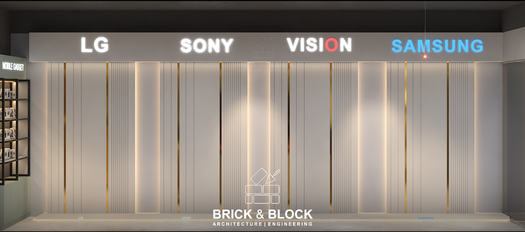 Electronics showroom 3d design-2