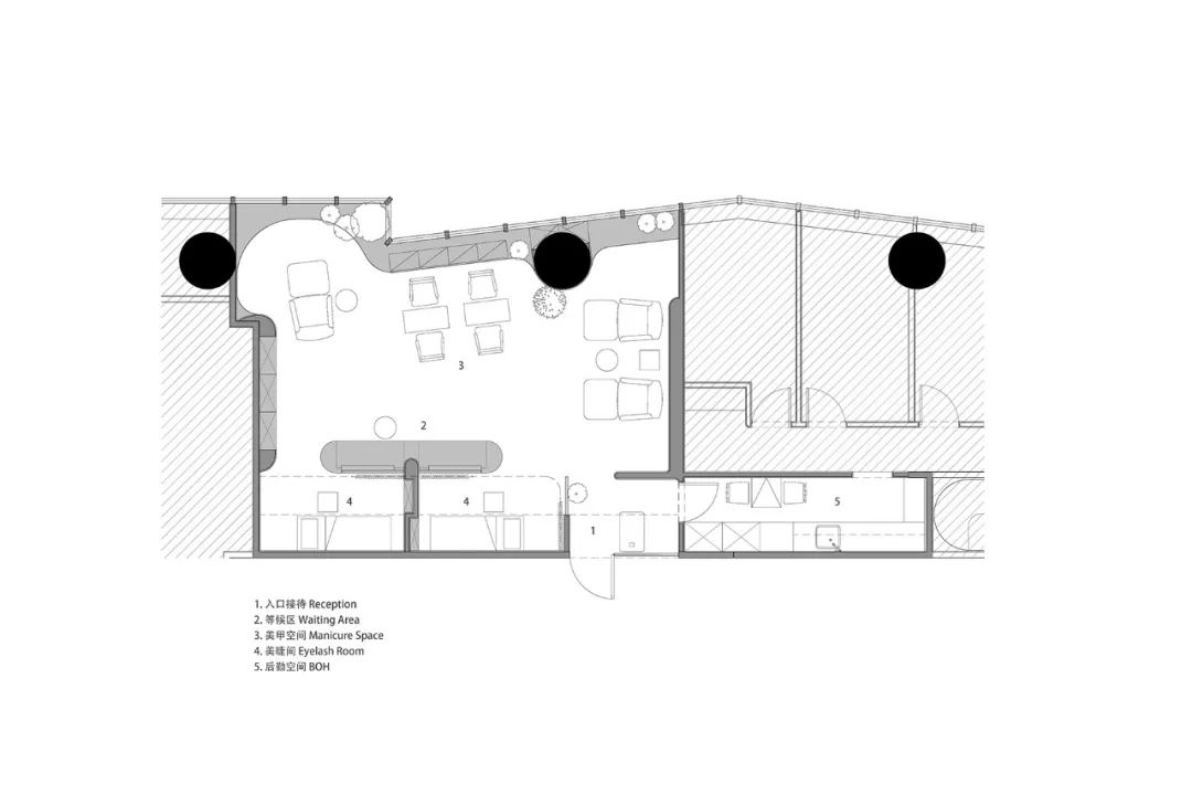 都市中的女性休憩空间 MMJ美甲美睫静安寺店丨中国上海丨多棵设计Studio DOTCOF-30