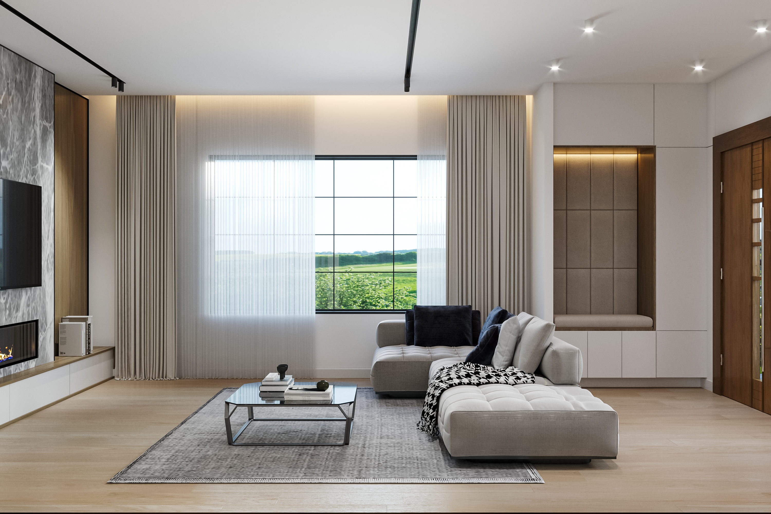 简约室内翻新丨加拿大丨Zahid Malik-9