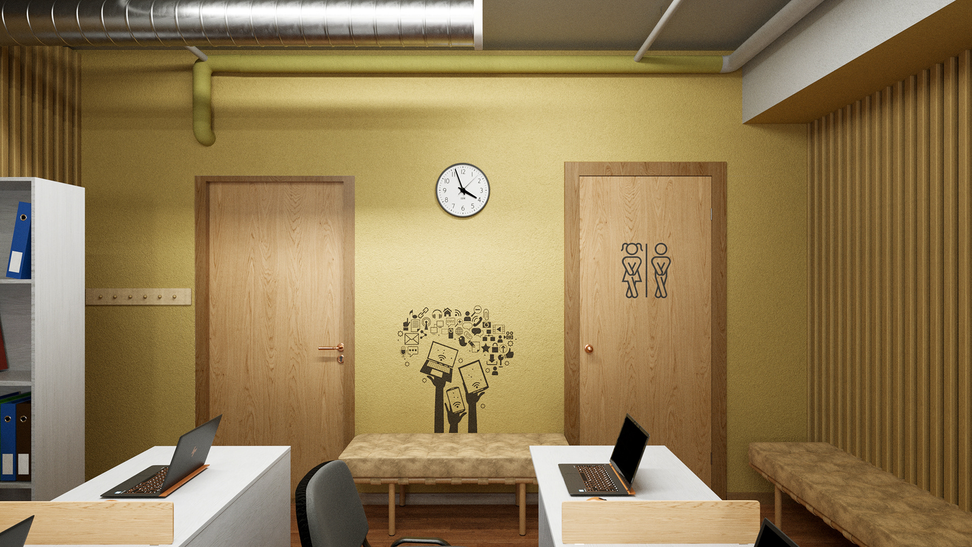 Programming School for Kids 教室设计-4