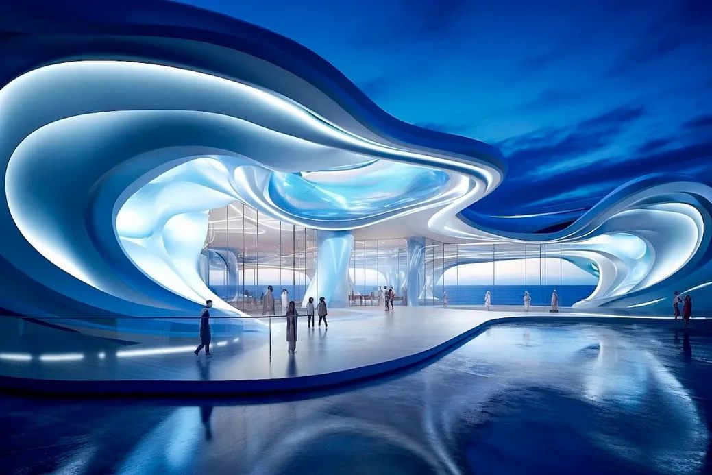 新加坡“波浪之美”未来几何空间丨梅罗里亚建筑师-13