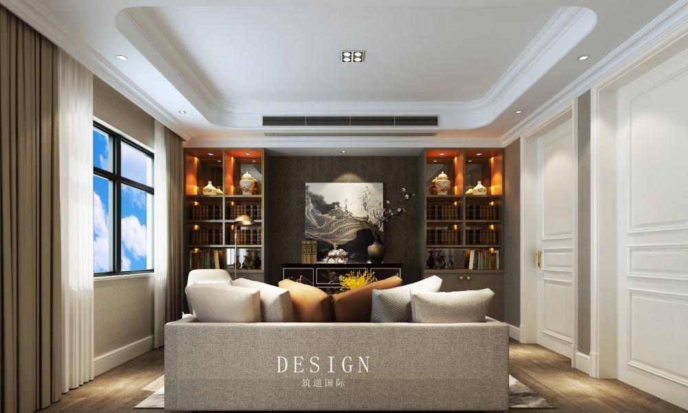 筑道设计 | 美式轻奢演绎,温馨奢华空间-7